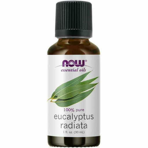 NOW Eucalyptus Radiata, 1 fl oz, front of bottle