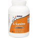 NOW L-Lysine Powder, 1 lb, front of jar