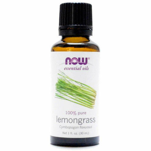 NOW Lemongrass Oil, 1 fl oz, front of bottle