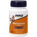 NOW Melatonin 3 mg, 60 veg capsules, front of bottle