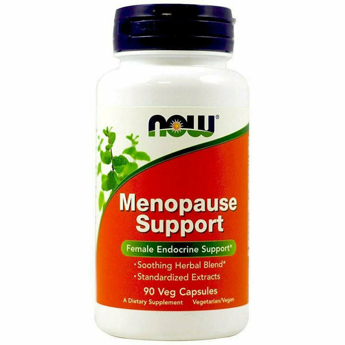 NOW Menopause Support, 90 veg capsules, front of bottle