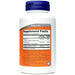 NOW NAC 600 mg 100 veg capsules supplement facts label