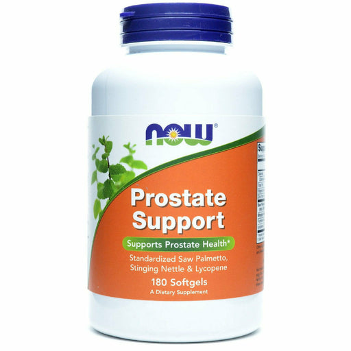 NOW Prostate Support, 180 softgels, front of bottle