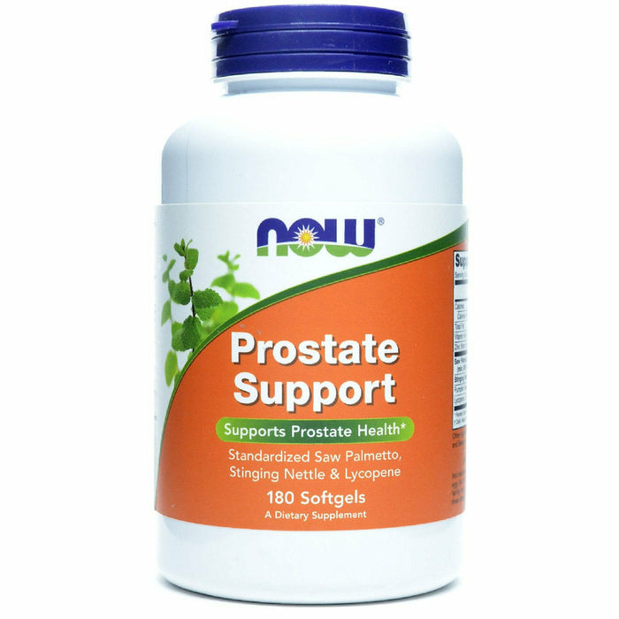 NOW Prostate Support, 180 softgels, front of bottle