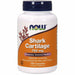 NOW Shark Cartilage 750 mg, 100 capsules, front of bottle