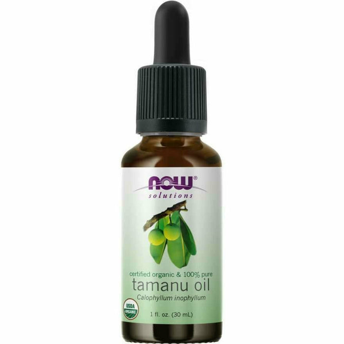 NOW Tamanu Oil Organic, 1 fl oz, front of bottle