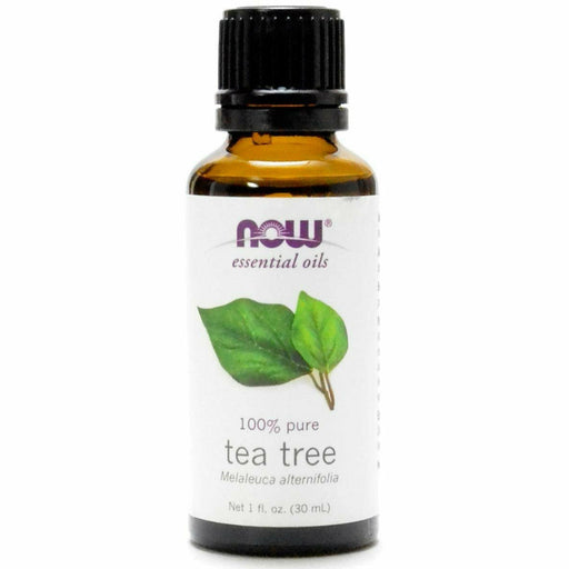 NOW Tea Tree Oil, 1 fl oz, front of bottle