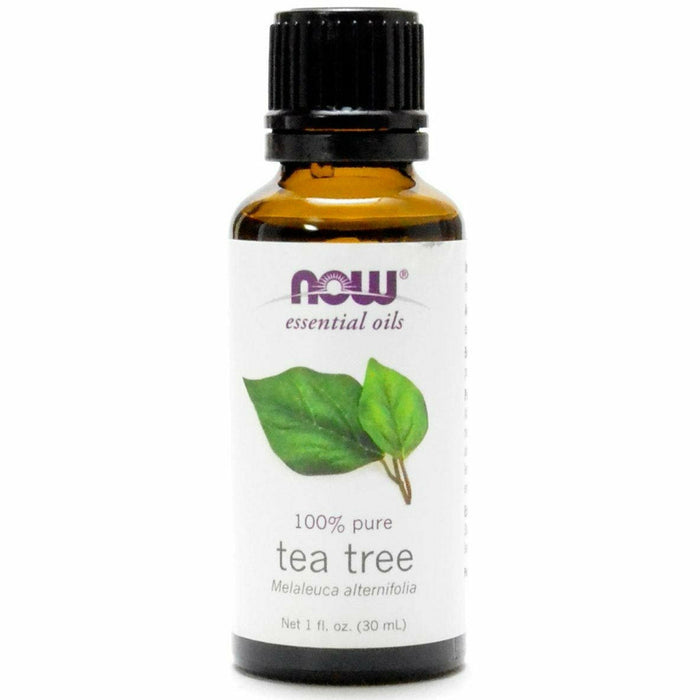 NOW Tea Tree Oil, 1 fl oz, front of bottle
