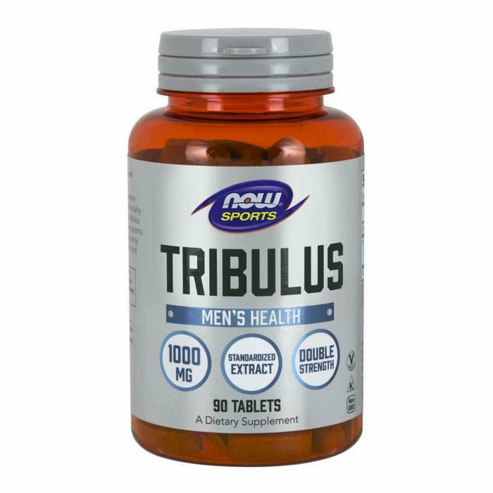 NOW Tribulus 1,000 mg, 90 tablets, front of bottle