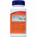 NOW Vitamin D 1000 IU 120 veg capsules supplement facts label