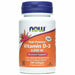 NOW Vitamin D-3 2000 IU, 240 softgels, front of bottle