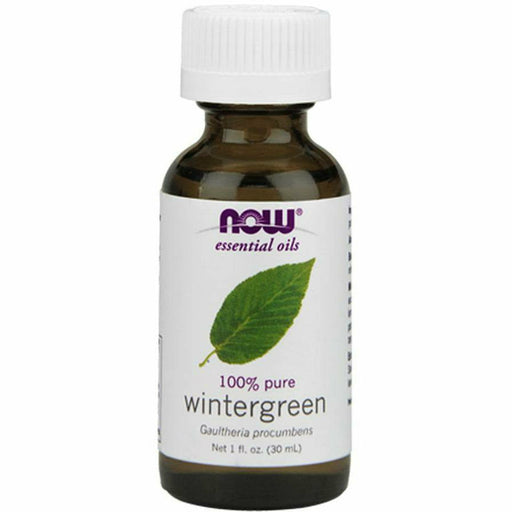 NOW Wintergreen Oil, 1 oz, front of bottle