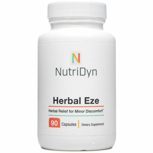 NutriDyn Herbal Eze, 90 tablets, front of bottle