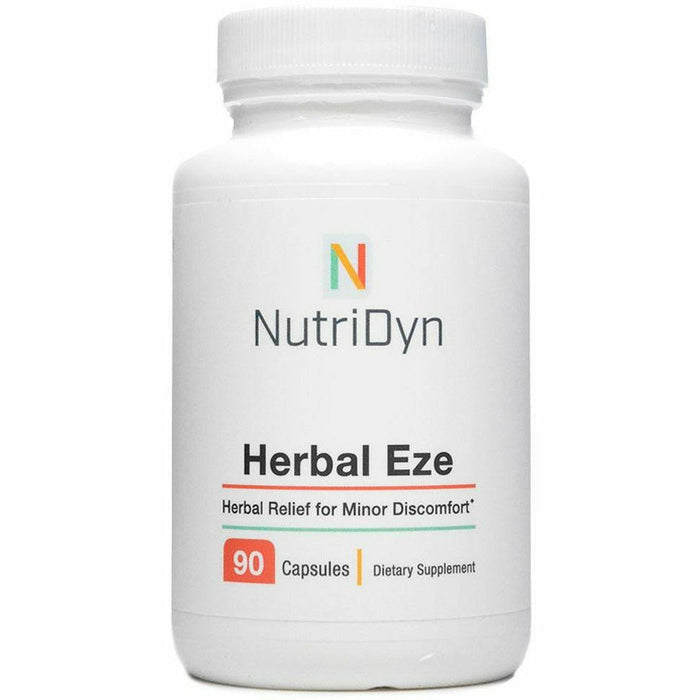NutriDyn Herbal Eze, 90 tablets, front of bottle