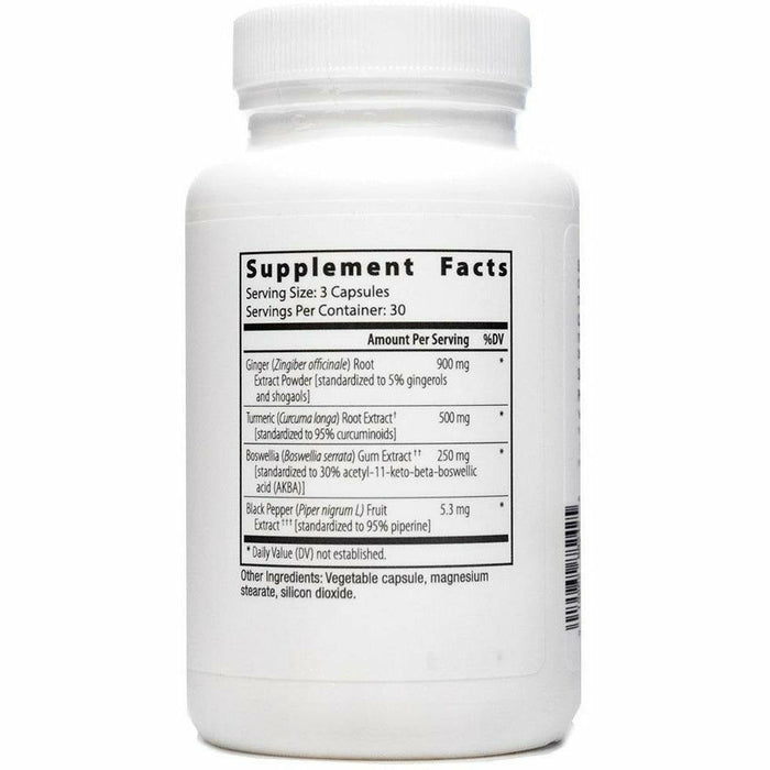 NutriDyn Herbal Eze 90 tablets supplement facts label
