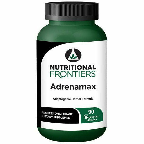 Nutritional Frontiers AdrenaMax, 90 veg capsules, front of bottle