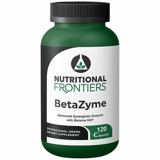 Nutritional Frontiers BetaZyme, 120 capsules, front of bottle