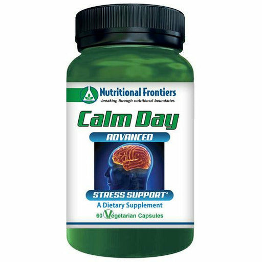 Nutritional Frontiers Calm Day, 60 veg capsules, front of bottle