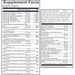 Nutritional Frontiers Frontier Multivitamin 120 veg capsules supplement facts label