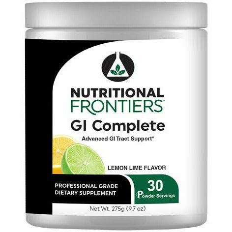 Nutritional Frontiers GI Complete Lemon Lime, 30 servings, front of container