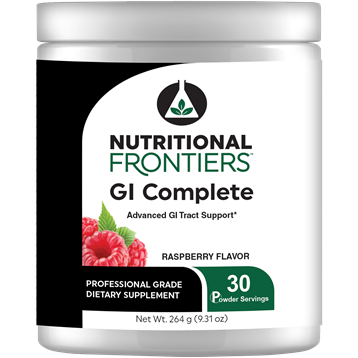 Nutritional Frontiers GI Complete Raspberry, 30 servings, front of container