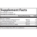Nutritional Frontiers HA Plus 120 capsules supplement facts label