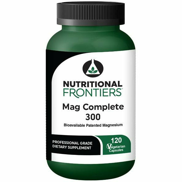 Nutritional Frontiers Mag Complete 300, 120 veg capsules, front of bottle