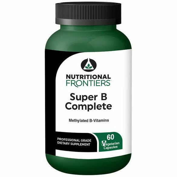 Nutritional Frontiers Super B Complete, 60 veg capsules, front of bottle