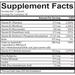 Nutritional Frontiers Super B Complete 60 veg capsules supplement facts label