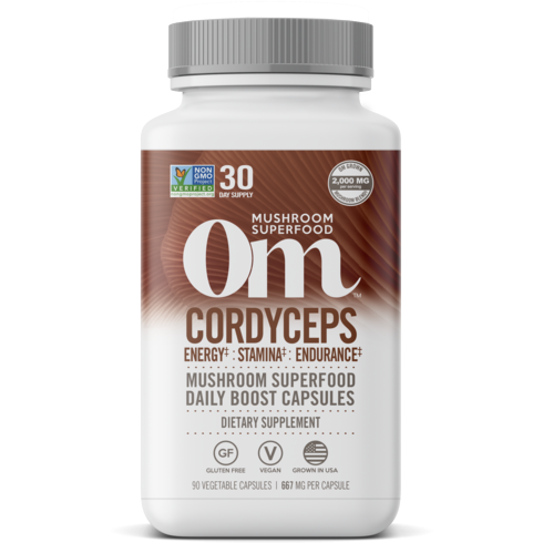 Om Mushroom Cordyceps 2000 mg 90 veg capsules