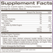 Mushroom Hot Chocolate by Om Mushroom, Supplement Facts label