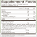 Mushroom Matcha Latte Blend 8.47 oz by Om Mushroom, Supplement Facts label