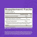 Sleep Mushroom Superfood 90 veg capsules by Om Mushroom, Supplement Facts label