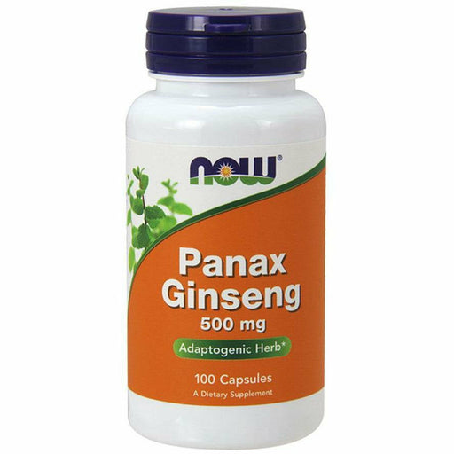 NOW, Panax Ginseng 500 mg 100 caps