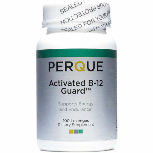 PERQUE Activated B-12 Guard 2000 mcg, 100 lozenges, front of bottle