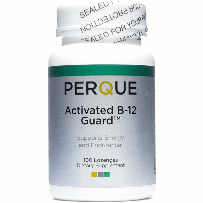 PERQUE Activated B-12 Guard 2000 mcg, 100 lozenges, front of bottle