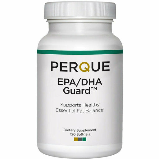 PERQUE EPA/DHA Guard, 120 softgels, front of bottle