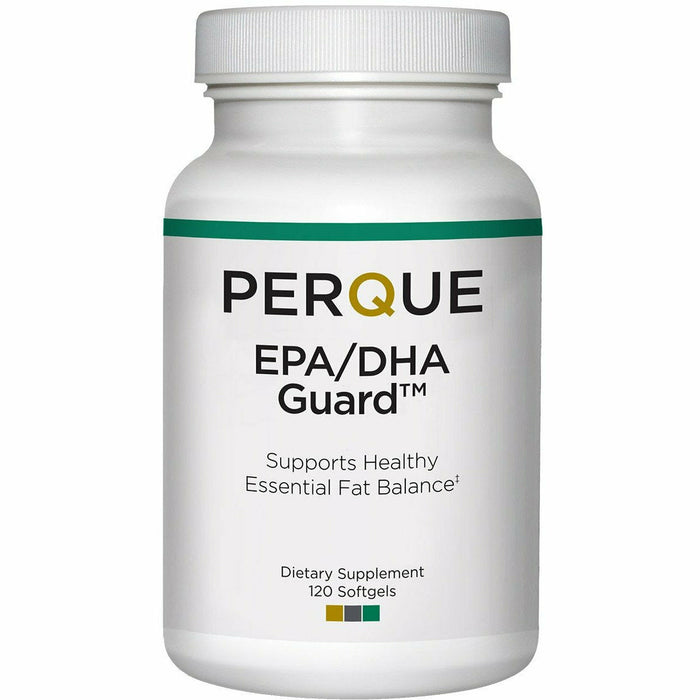 PERQUE EPA/DHA Guard, 120 softgels, front of bottle