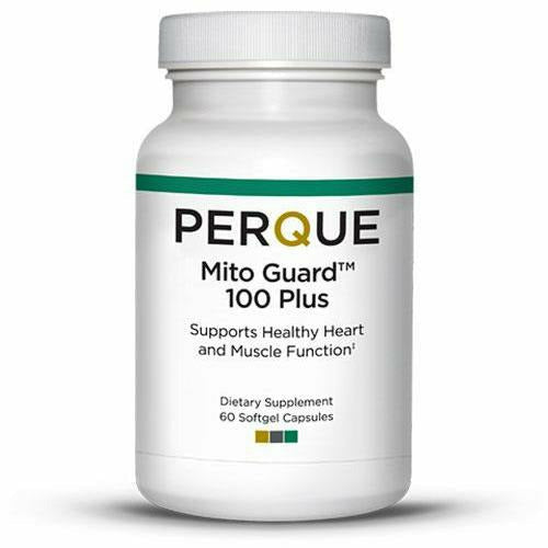 PERQUE Mito Guard 100 Plus, 60 softgels, front of bottle