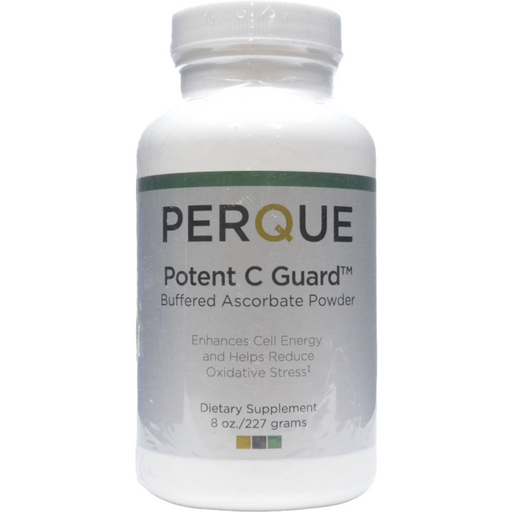 PERQUE Potent C Guard Powder, 8 oz, front of bottle