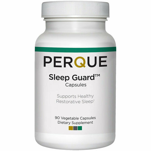 PERQUE Sleep Guard, 90 capsules, front of bottle