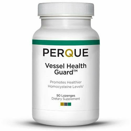 PERQUE Vessel Health Guard, 90 lozenges, front of bottle