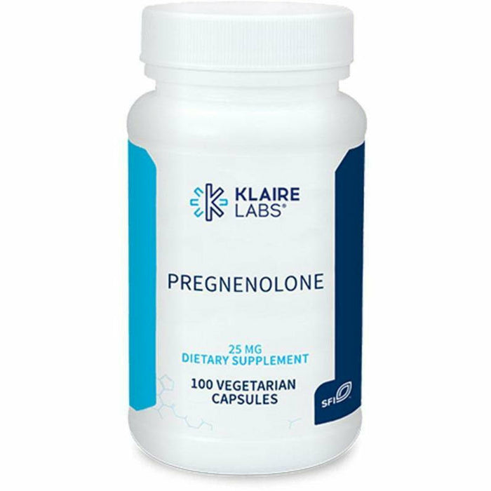 Klaire Labs, Pregnenolone 25 mg 100 caps