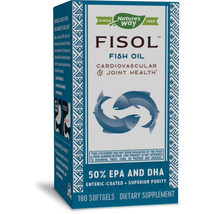 Fisol 500 mg 180 gels by Nature's Way