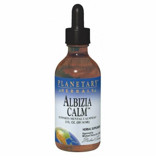 Planetary Herbals Albizia Calm, 2 fl oz, front of bottle