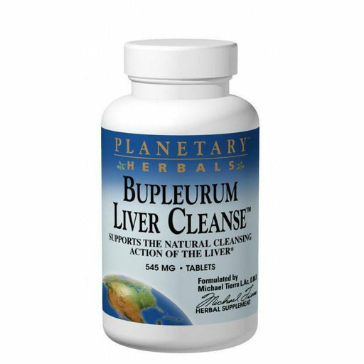Planetary Herbals Bupleurum Liver Cleanse, 72 tablets, front of bottle