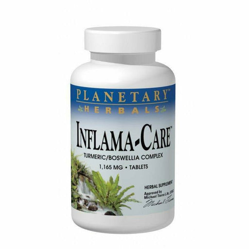 Planetary Herbals Inflama-Care, 60 tablets, front of bottle
