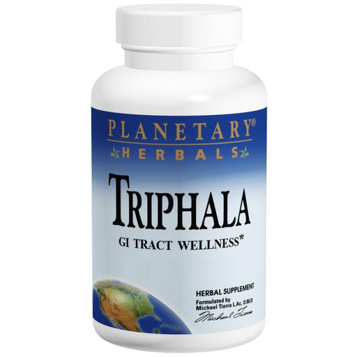 Planetary Herbals Triphala, 180 tablets, front of bottle