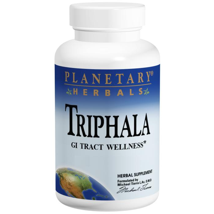 Planetary Herbals Triphala, 180 tablets, front of bottle