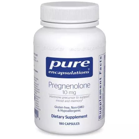 Pure Encapsulations, Pregnenolone 10 mg 180 capsules